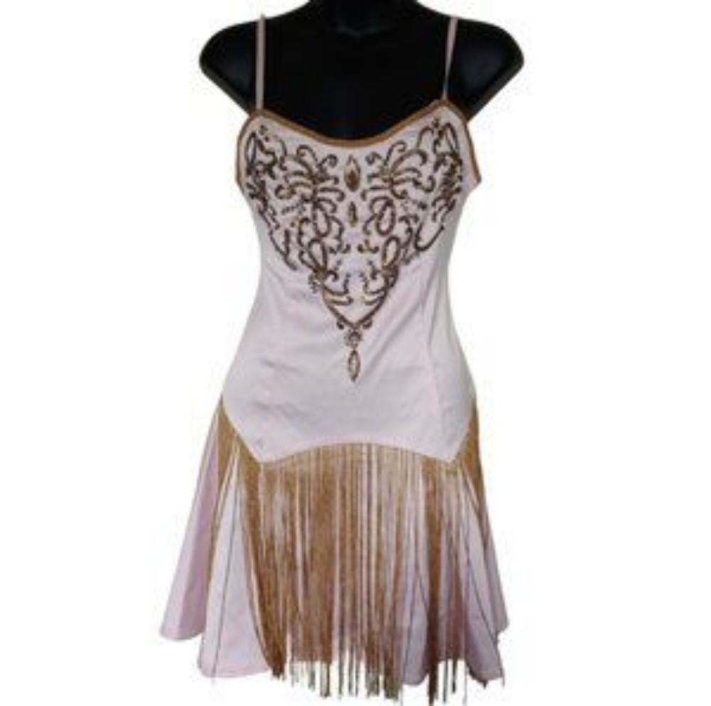 Current Mood Show Stopper Fringe Dress